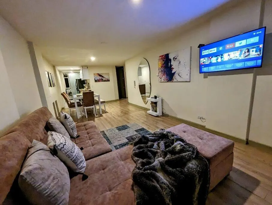 Ferienwohnung ¡Apto Con Hermosa Vista En El Corazon De Bogota! Apartment Bogotá